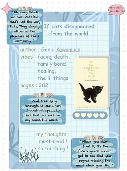 If cats disappeared from the world