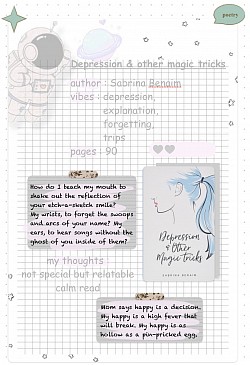 Depression & other magic tricks