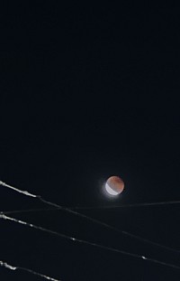 blood moon over egypt