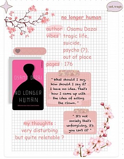 no longer human