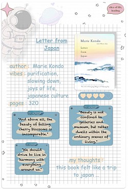 letter from japan