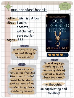 our crooked hearts